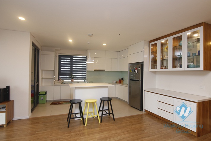 Nice and beautiful three bedrooms apartment for rent in Mipec Long Bien, Long Bien district, Ha Noi